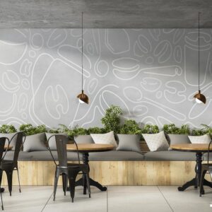 پوستر دیواری کافی شاپ مدرن 10148100