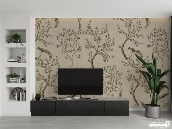 پوستر دیواری کلاسیک درخت برگ 10183700 - Image 4
