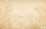 پوستر دیواری کلاسیک طرح برگ 10039000