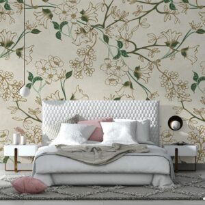 پوستر دیواری کلاسیک گل گلی 10222800