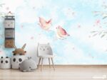 پوستر دیواری کودک طرح پرنده 11017100