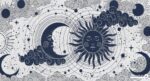 پوستر دیواری کودک ماه خورشید 10257700