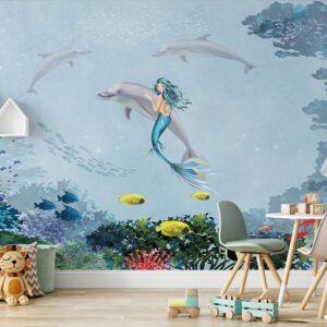 پوستر دیواری کودک پری دریایی 10270000