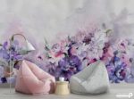 پوستر دیواری گل آبرنگی 10012000