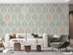 پوستر دیواری گل داماس 10228400