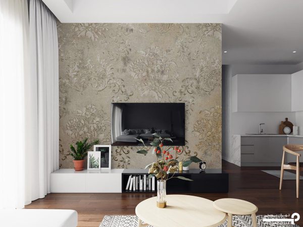 پوستر دیواری گل داماسک 13409000 - Image 3