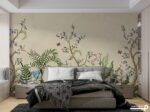 پوستر دیواری گل شاخه برگ 10261900