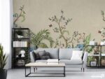 پوستر دیواری گل شاخه برگ 10261900