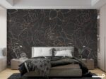 پوستر دیواری گل لاکچری 10236500