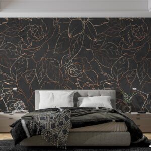 پوستر دیواری گل لاکچری 10236500