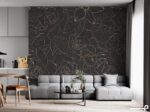 پوستر دیواری گل لاکچری 10236500