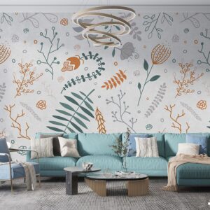 پوستر دیواری گل و برگ 10235300
