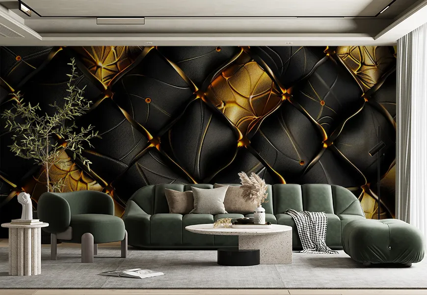 پوستر دیواری طرح چرم