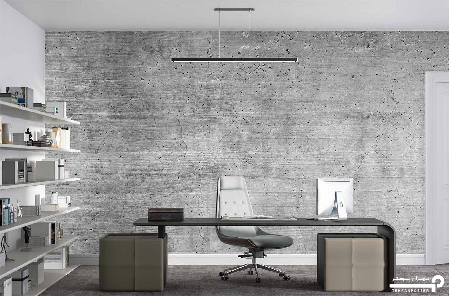 پوستر دیواری طرح بتن