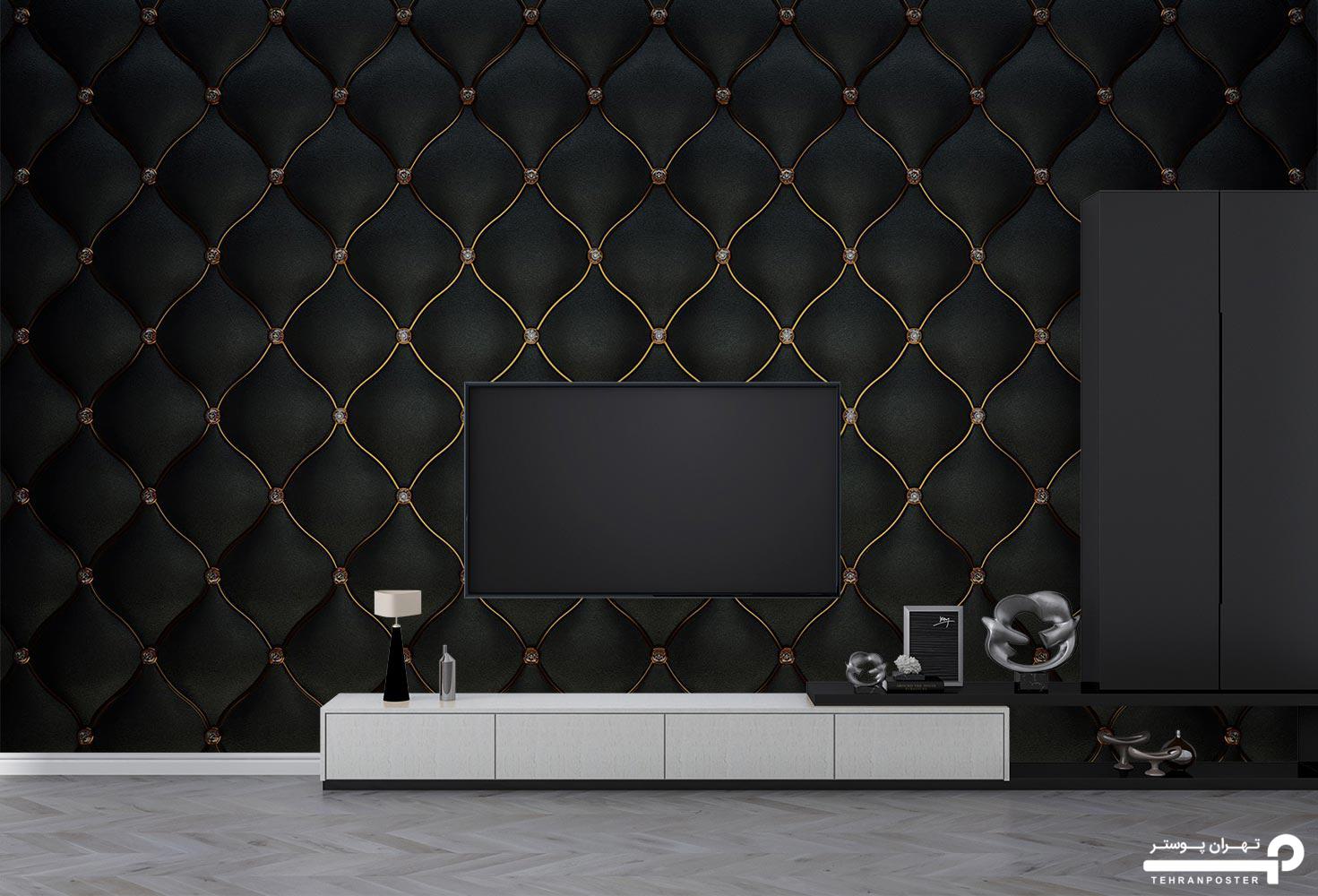 پوستر دیواری طرح چرم